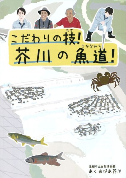 画像1: こだわりの技！芥川の魚道 (1)