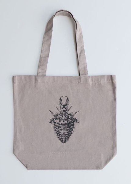 画像5: 「自然史のイラストレーション〜描いて伝える・描いて楽しむ〜」 トートバッグ「ハマベウスバカゲロウ」 (5)