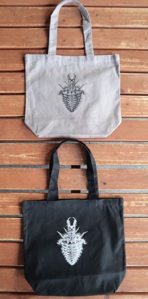 画像7: 「自然史のイラストレーション〜描いて伝える・描いて楽しむ〜」 トートバッグ「ハマベウスバカゲロウ」 (7)