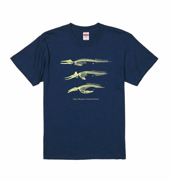 画像1: 【新版!】大阪湾クジラTシャツ (1)