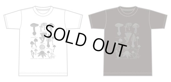 画像4: キノコの切り絵Ｔシャツ（4.7oz：やや薄手） (4)