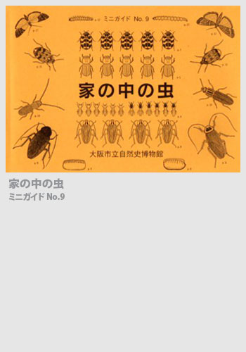 ミニガイドno 9 家の中の虫 大阪市立自然史博物館友の会ネットショップ